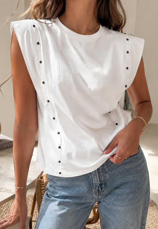 CAMISETA ARMONIAS TEEN TACHUELAS