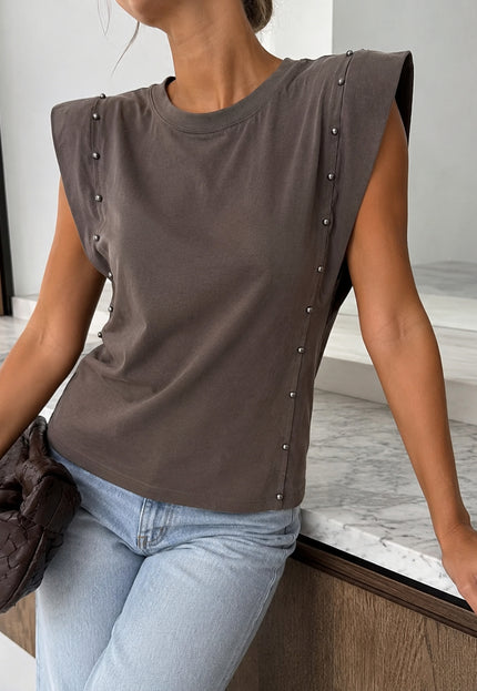 CAMISETA ARMONIAS TEEN TACHUELAS