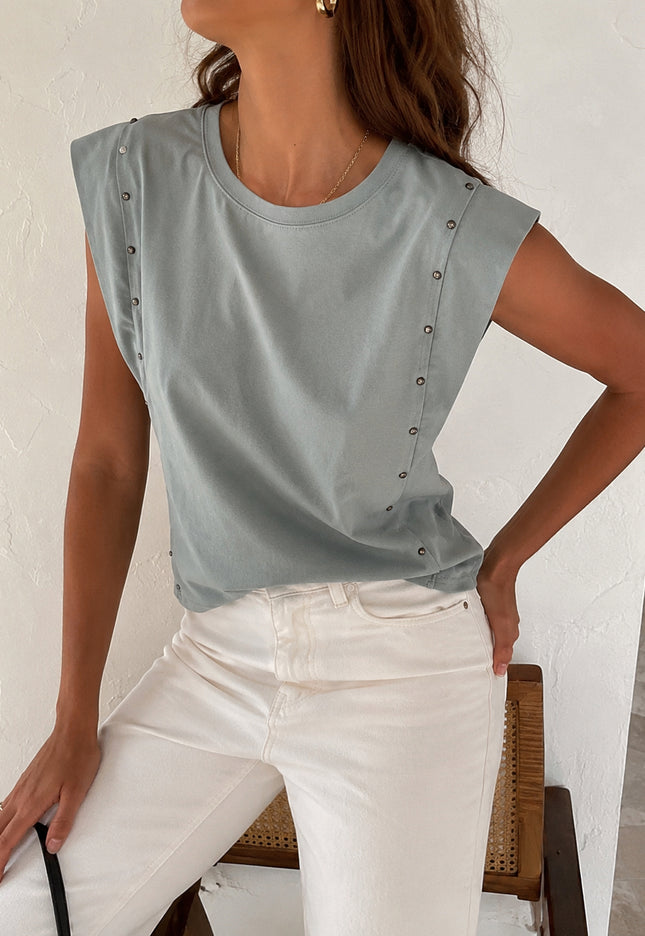 CAMISETA ARMONIAS TEEN TACHUELAS