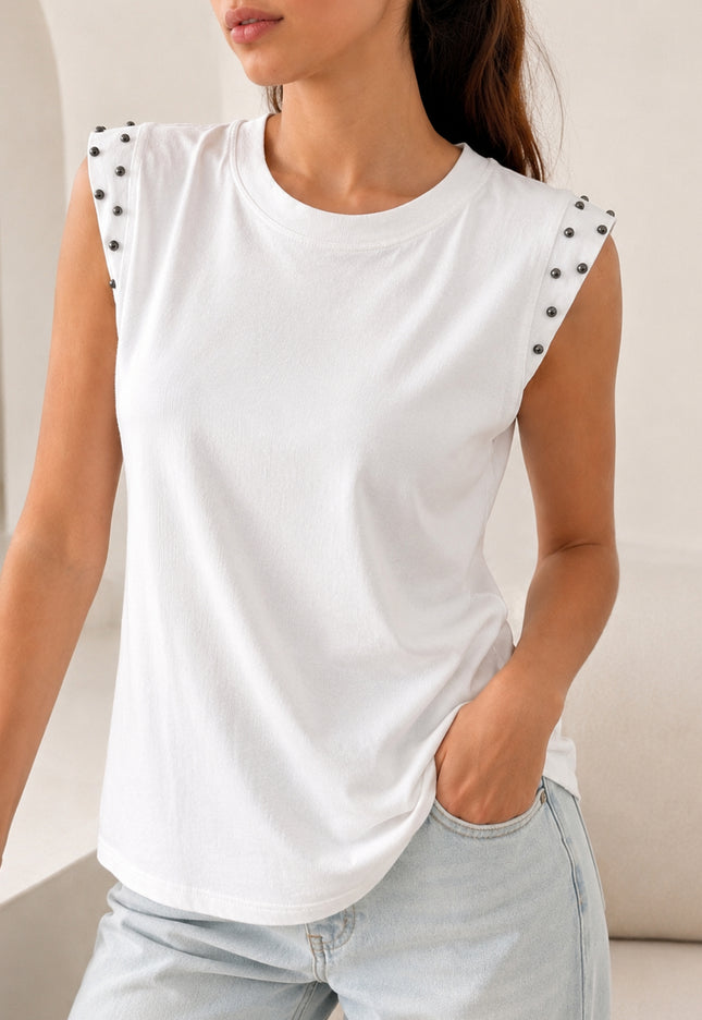 CAMISETA ARMONIAS TEEN TACHUELAS