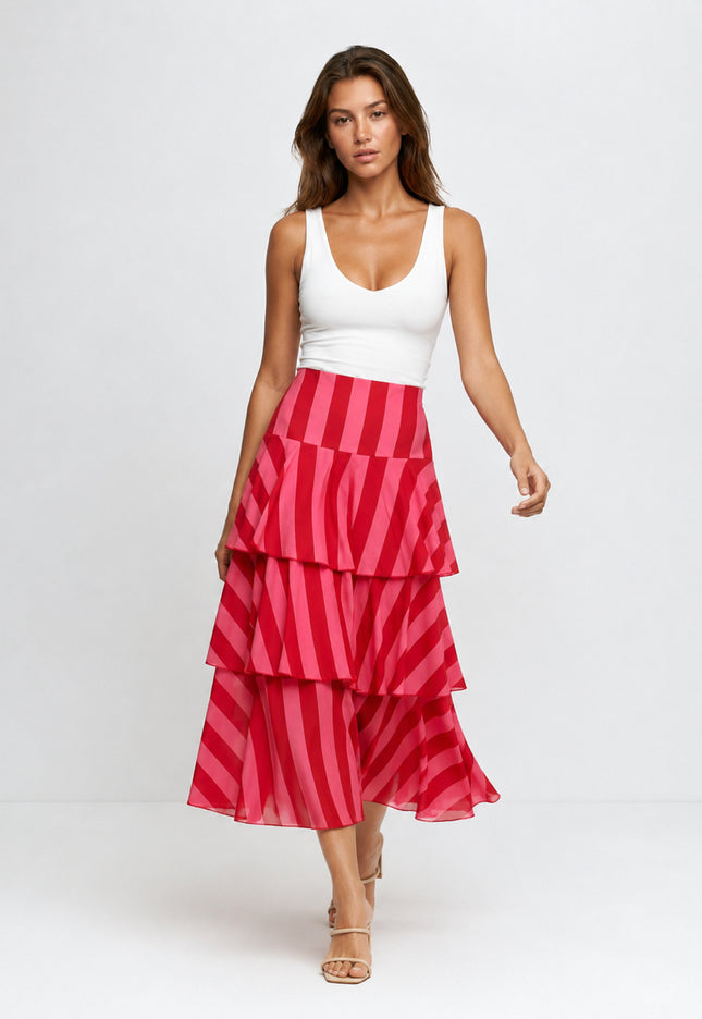 FALDA ARMONIAS TEEN RAYAS