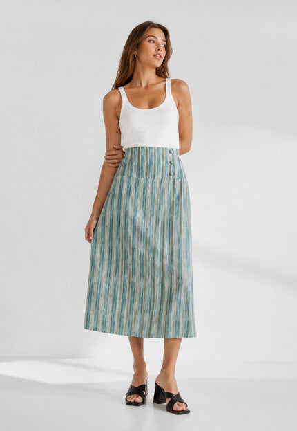 FALDA ARMONIAS TEEN BOTONES