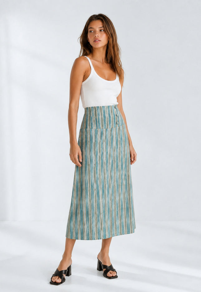 FALDA ARMONIAS TEEN BOTONES