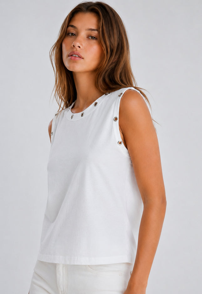 CAMISETA ARMONIAS TEEN EYELETS