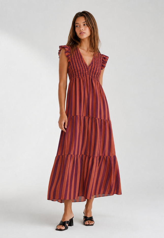 VESTIDO ARMONIAS TEEN RAYAS