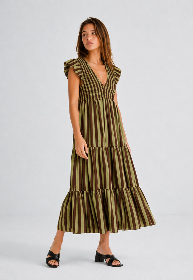 VESTIDO ARMONIAS TEEN RAYAS
