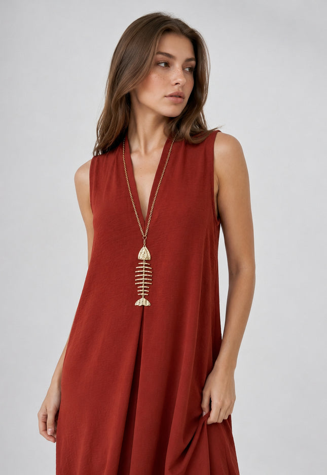 VESTIDO ARMONIAS SARDINA
