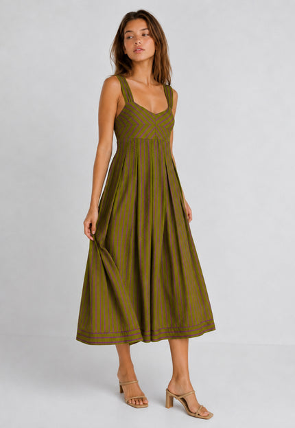 VESTIDO ARMONIAS TEEN RAYAS