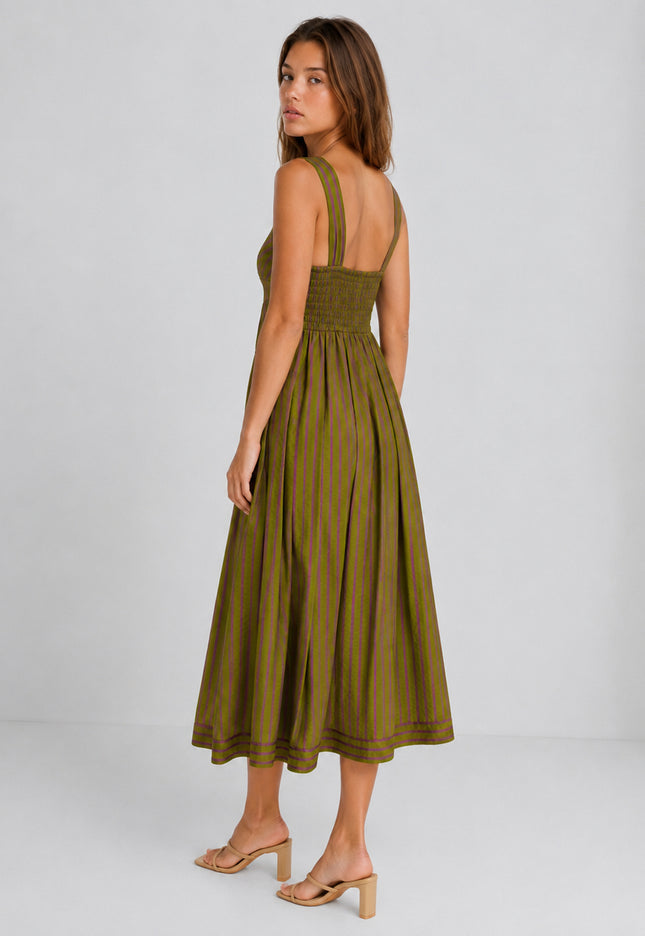VESTIDO ARMONIAS TEEN RAYAS