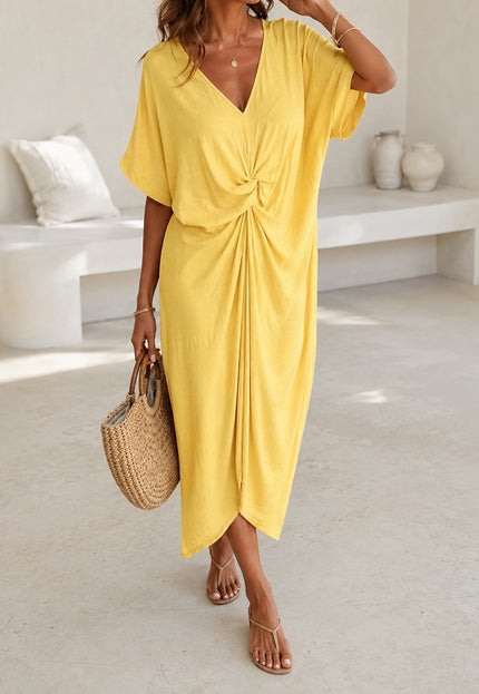 VESTIDO ARMONIAS CURVE NUDO