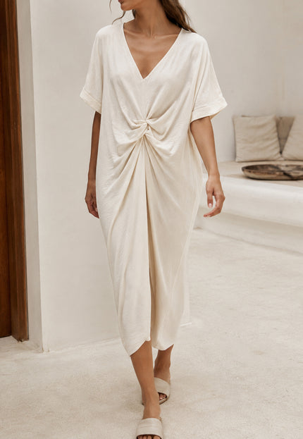 VESTIDO ARMONIAS CURVE NUDO