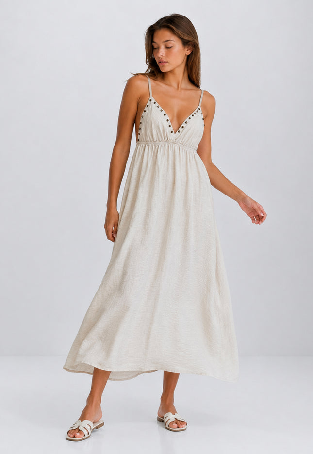 VESTIDO ARMONIAS TEEN TACHUELAS