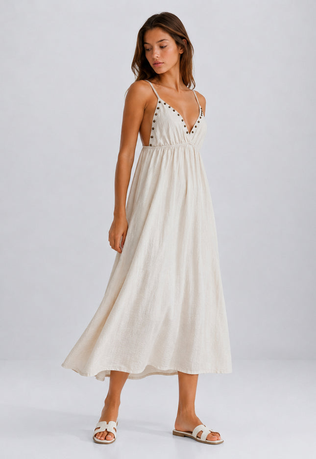 VESTIDO ARMONIAS TEEN TACHUELAS