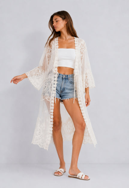 KIMONO ARMONIAS ENCAJE