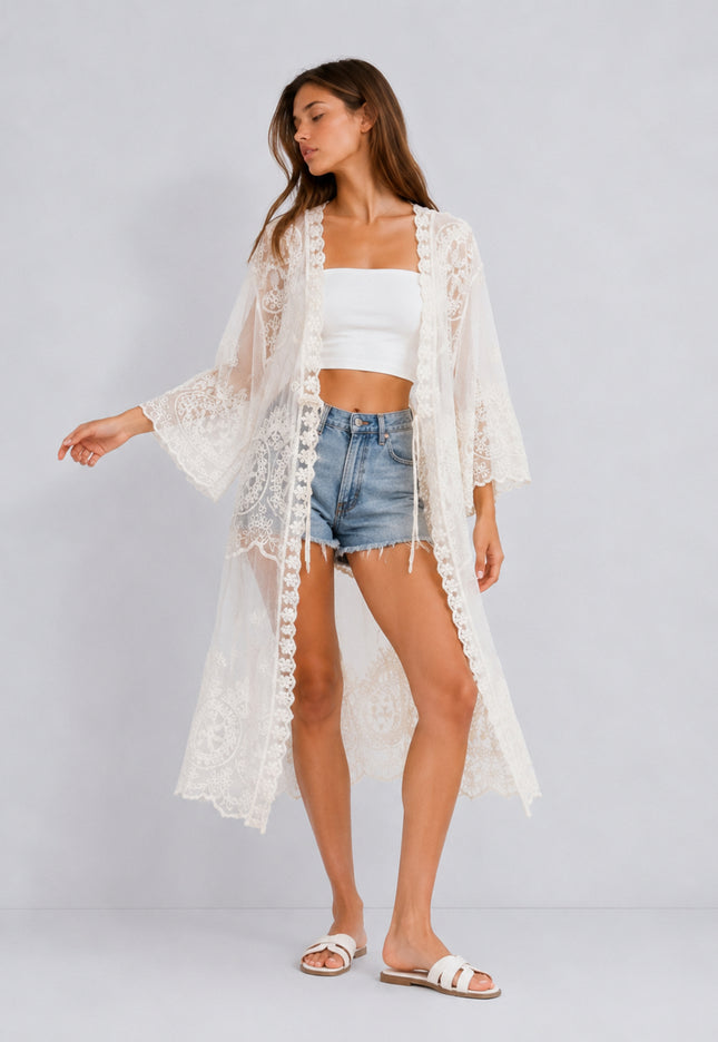 KIMONO ARMONIAS ENCAJE