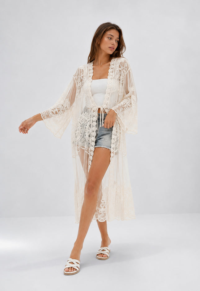 KIMONO ARMONIAS ENCAJE
