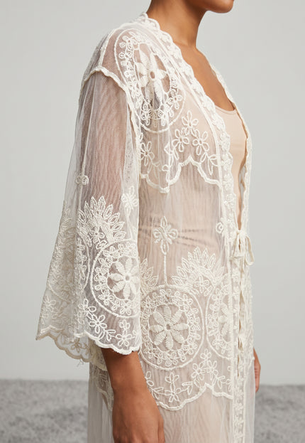 KIMONO ARMONIAS ENCAJE