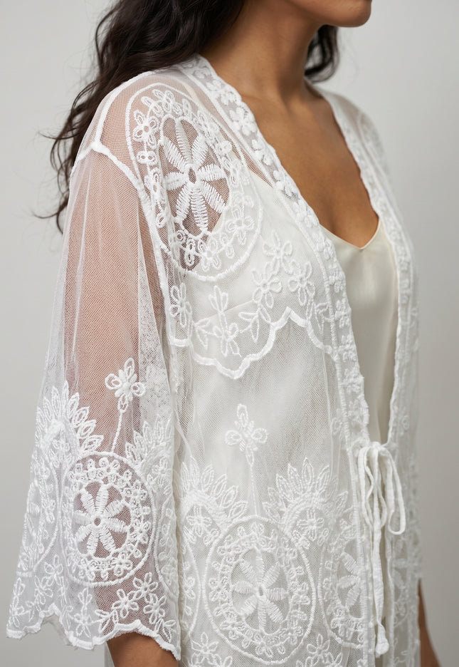 KIMONO ARMONIAS ENCAJE