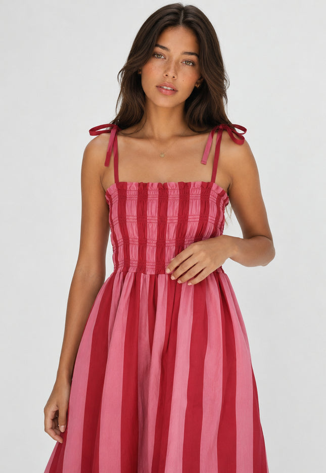 VESTIDO ARMONIAS TEEN RAYAS