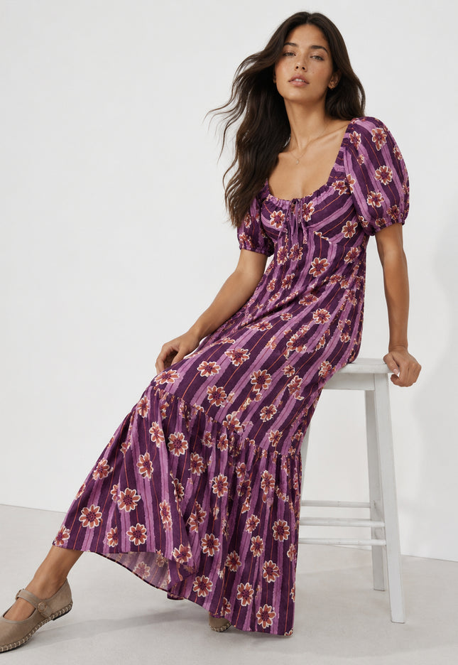 VESTIDO ARMONIAS TEEN ESTAMPADO