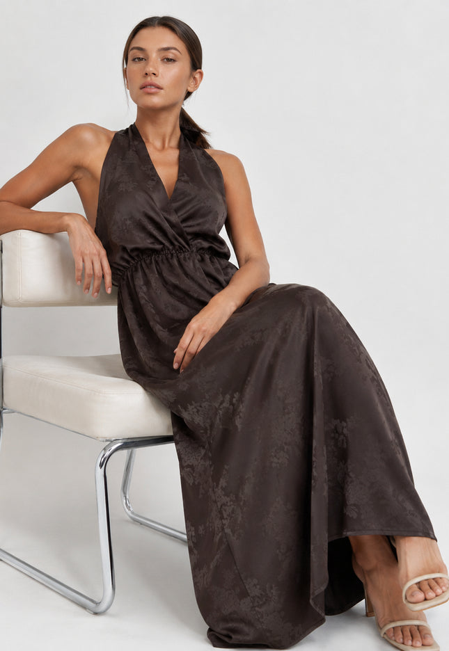 VESTIDO ARMONIAS SATINADO ESTAMPADO