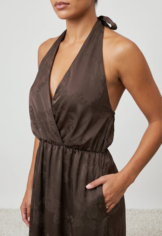 VESTIDO ARMONIAS SATINADO ESTAMPADO
