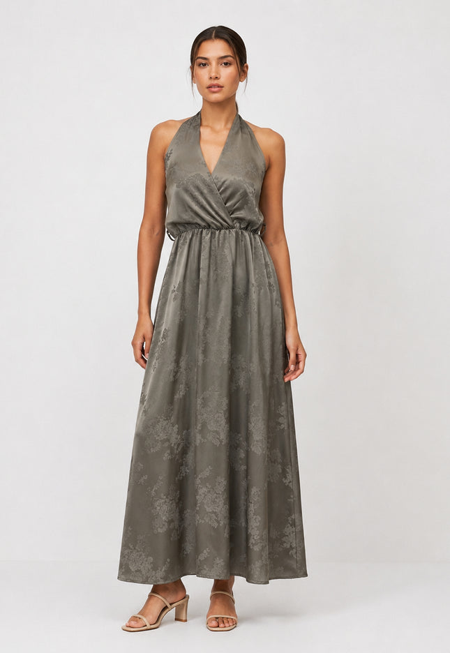 VESTIDO ARMONIAS SATINADO ESTAMPADO