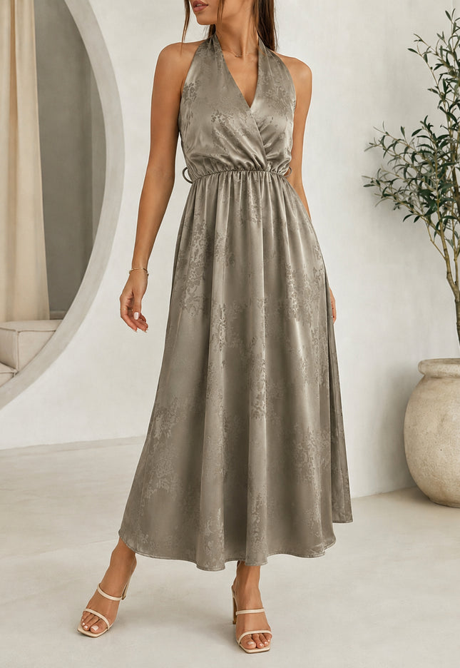 VESTIDO ARMONIAS SATINADO ESTAMPADO