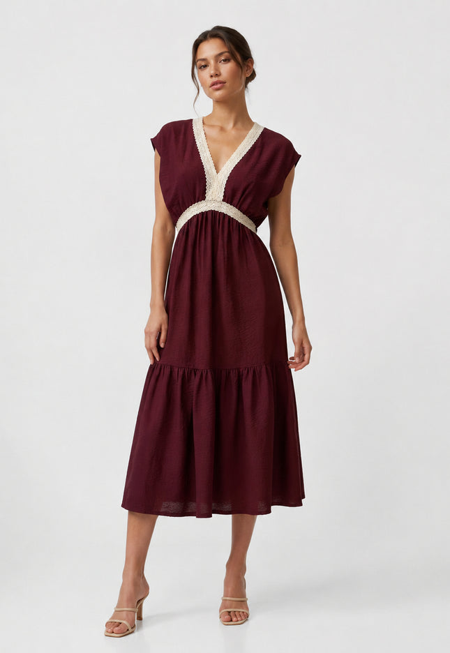 VESTIDO ARMONIAS BORDADOS