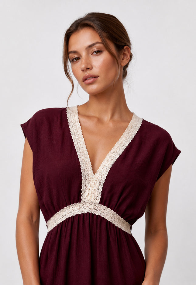 VESTIDO ARMONIAS BORDADOS