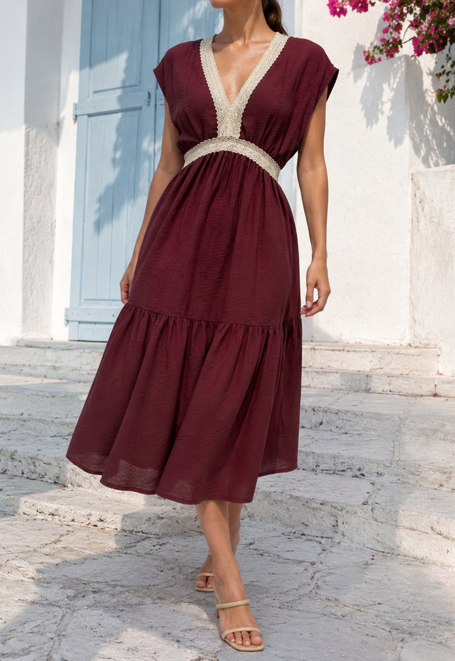 VESTIDO ARMONIAS BORDADOS
