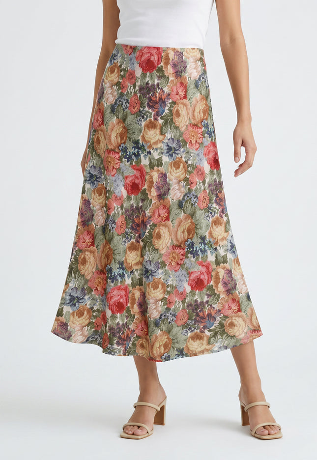 FALDA ARMONIAS FLORES