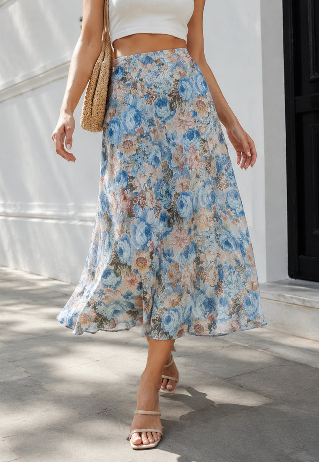FALDA ARMONIAS FLORES