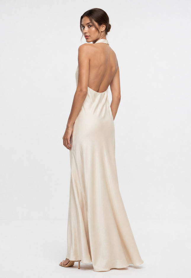 VESTIDO ARMONIAS SATINADO