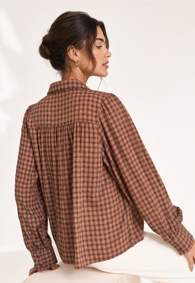 BLUSA ARMONIAS PREMIUM CUADROS