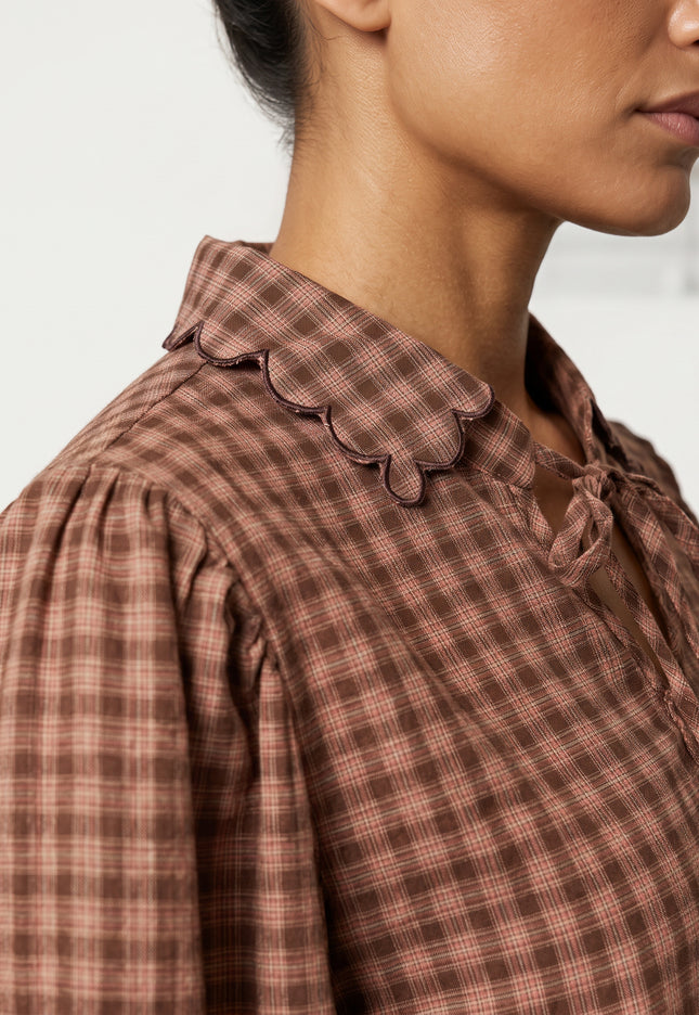 BLUSA ARMONIAS PREMIUM CUADROS