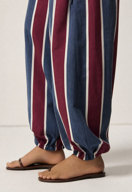PANTALÓN ARMONIAS ALGODÓN RAYAS