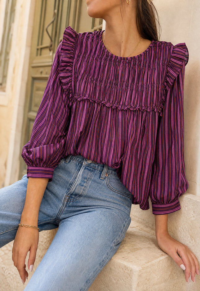 BLUSA ARMONIAS TEEN RAYAS