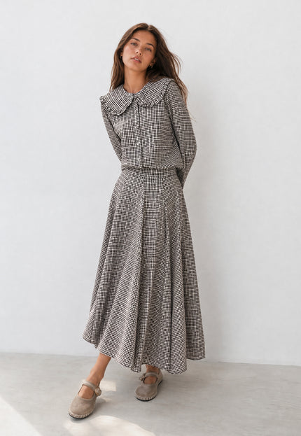 FALDA ARMONIAS TEEN TEXTURA VICHY