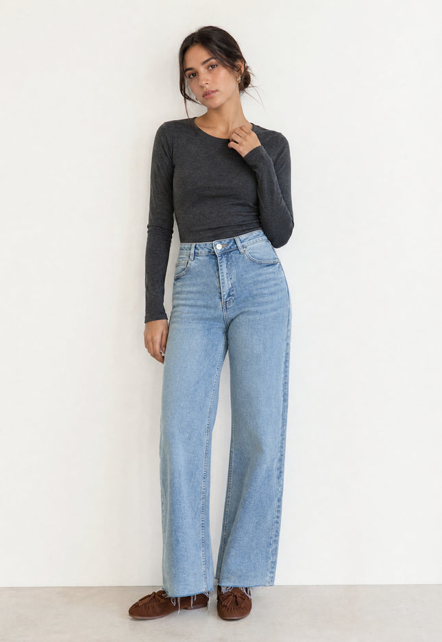 JEANS LAULIA WIDE LEG