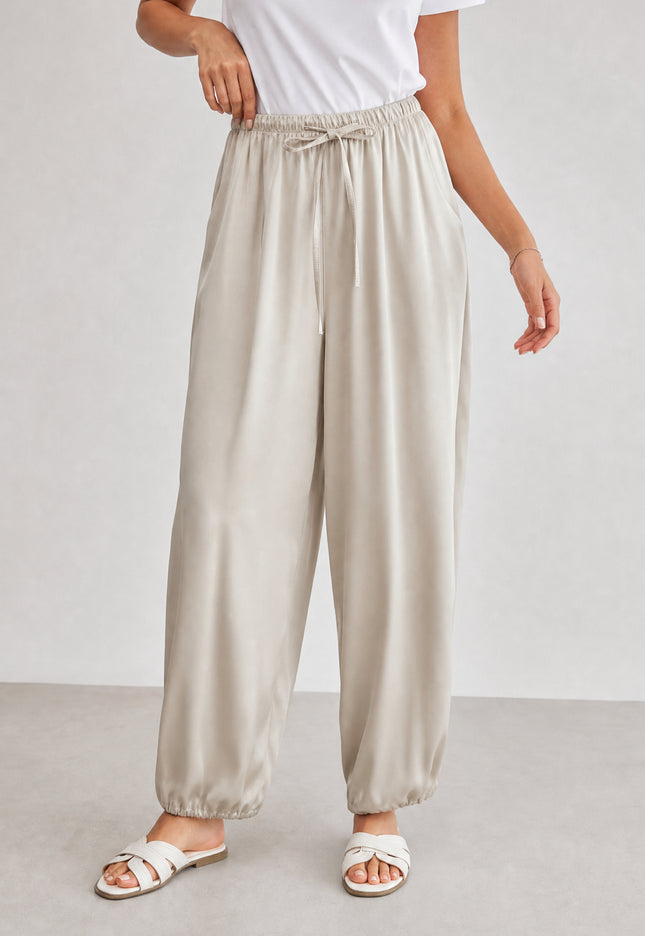 PANTALÓN ARMONIAS SATINADO CAPRI