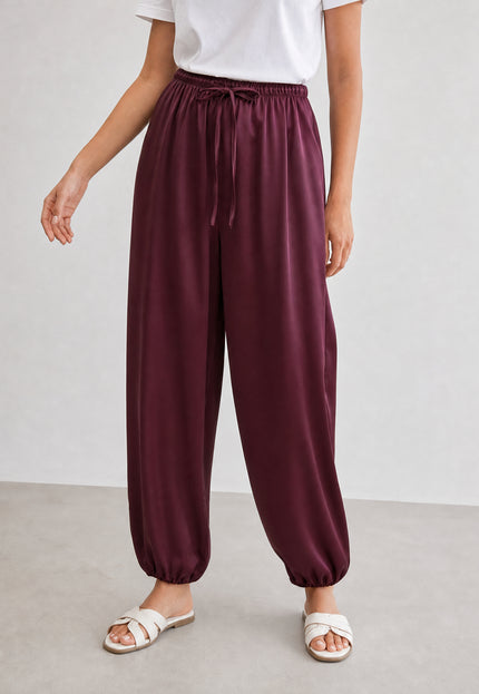 PANTALÓN ARMONIAS SATINADO CAPRI