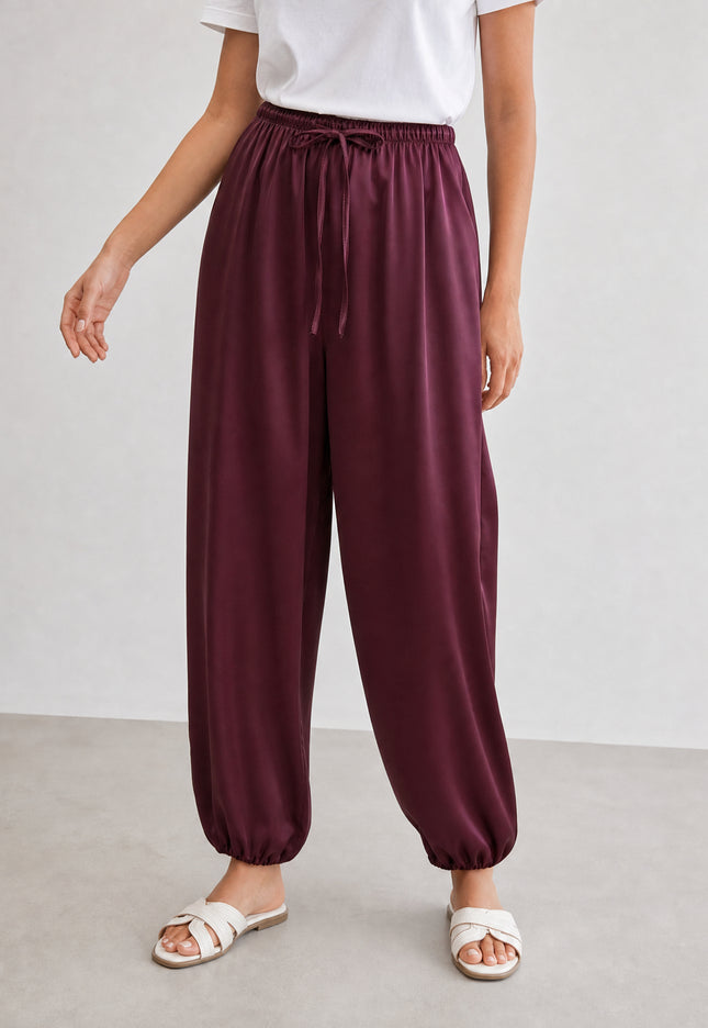 PANTALÓN ARMONIAS SATINADO CAPRI