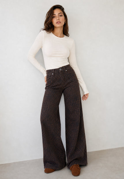 JEANS ARMONIAS LEOPARD
