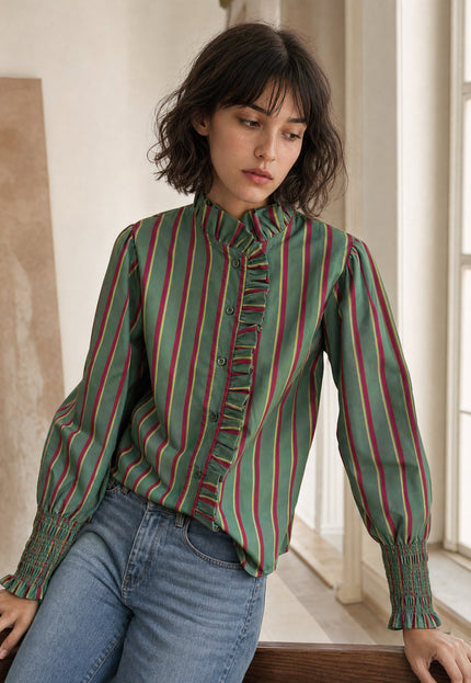 CAMISA ARMONIAS TEEN ALGODÓN RAYAS