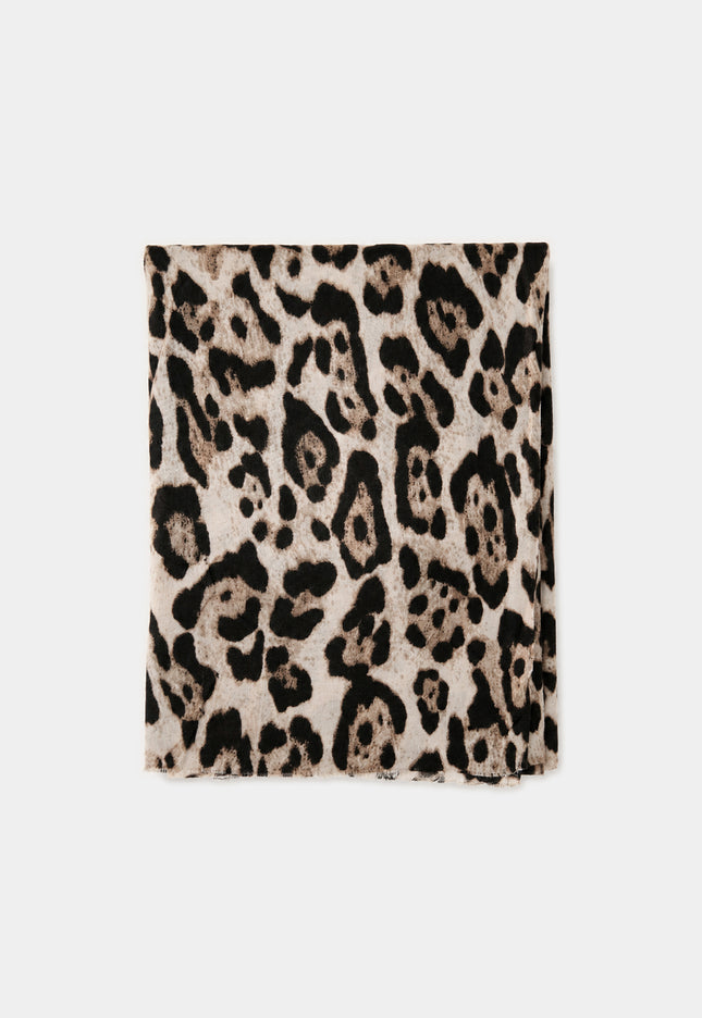 BUFANDA ARMONIAS LEOPARDO