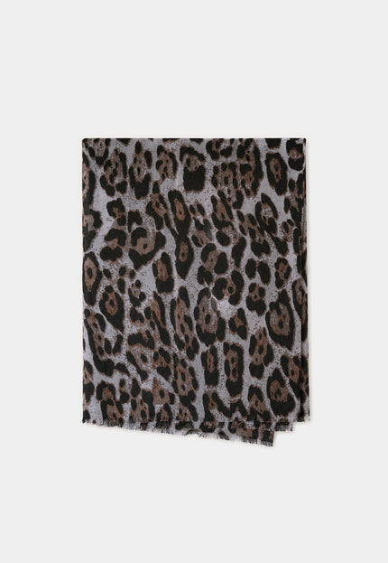 BUFANDA ARMONIAS LEOPARDO