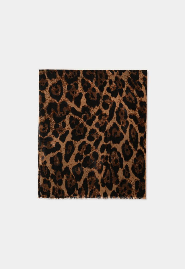BUFANDA ARMONIAS LEOPARDO
