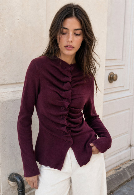 JERSEY ARMONIAS PREMIUM LANA FRUNCIDO