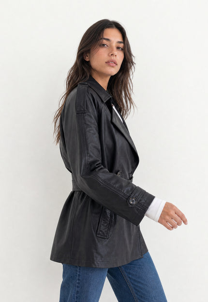 CHAQUETA ARMONIAS EFECTO PIEL VERONA